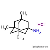 Molecular Structure of 15210-60-3 (Tricyclo[3.3.1.13,7]decan-1-amine, 3,5,7-trimethyl-, hydrochloride)